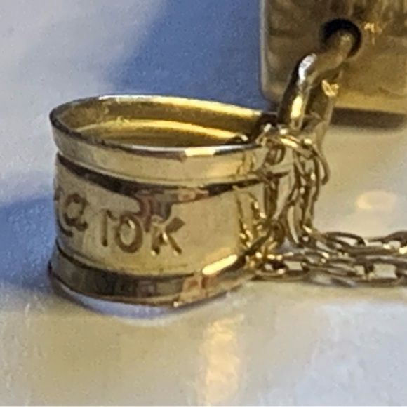 10k solid Michael Anthony Family/Faith/Friends/ Full of Life Pendant Necklace! - Picture 7 of 16